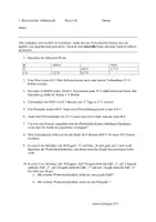 Vorschau - Test - Klassenarbeit zur Zinsen- und Wahrscheinlichkeitsrechnung (Version A und B) - Seite 2