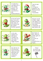Vorschau - Arbeitsblätter - Freiarbeit Lesedomino und Kreatives Schreiben Weihnachtsdinos - Seite 3