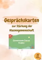 Vorschau - Spiele - Gemeinsam Fokus finden, teambuilding, Klassengemeinschaft stärken, classroom management - Deckblatt