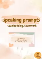 Vorschau - Spiele - group challenge, English version, team building, getting to know each other, Klassengemeinschaft stärken, warm-up, speaking prompts - Seite 2