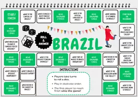 Vorschau - Spiele - Brazil Conversation Board Game English Games 6. bis 7.Klasse - Seite 1
