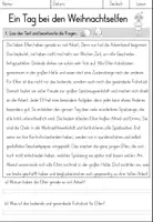Vorschau - Arbeitsblätter - Leseverstehen - Ein Tag bei den Weihnachtselfen - Deutsch 2. und 3. Klasse - Seite 3