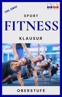 Vorschau - Arbeitsblätter - Klausur - Fitness - Oberstufe - Deckblatt
