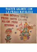 anteprima - Poster - Poster gifante con la frasa Natalizia - Pagina di copertina