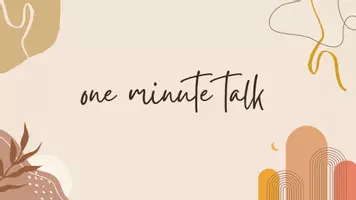 Vorschau - Präsentationen/Tafelbilder - One minute talks 6, topics for discussion, warm-ups, speaking cards - Seite 1