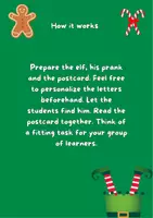 Vorschau - Spiele - Elf on the Shelf Letters (Postcards) in English - Seite 1