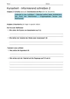 Vorschau - Fördermaterial/Inklusion - Arbeit Bionik informierend schreiben - Seite 1