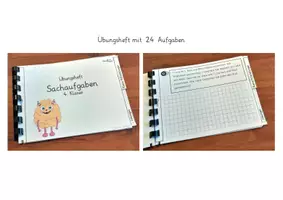 Vorschau - Arbeitsblätter - Zahlenrätsel Mathe Klasse 4 – Knobelheft mit Lösungen | Logisches Denken & Zahlenverständnis - Seite 1