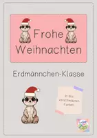 Vorschau - Bildkarten - Weihnachten in deiner Erdmännchen-Klasse - Deckblatt