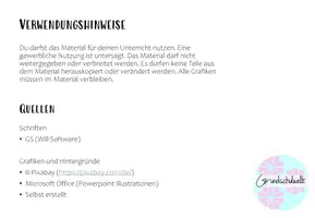 Vorschau - Arbeitsblätter - Gedicht-Leporello "Altes Kaminstück" (Minibuch/Faltbuch) - Seite 1