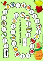 Vorschau - Stationenlernen - FRUITS and VEGETABLES - Spiele für den Englischunterricht - Seite 3