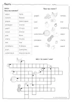 Vorschau - Arbeitsblätter - FRUITS - Worksheet and Picture Cards - Seite 2
