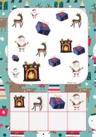 Aperçu - Apprentissages en autonomie - Noël - Cherche et compte 1 à 6 - Page 3