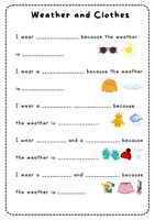 Vorschau - Arbeitsblätter - Weather and Clothes - Arbeitsblätter - Seite 2