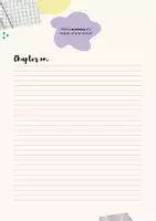 Vorschau - Arbeitsblätter - Reading Journal for all books - Lesetagebuch - Seite 2