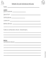 Vorschau - Unterrichtsreihen - Autorenvorstellung fachspezifische Leistung Klasse3/4 - Seite 3