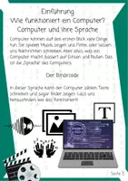 Vorschau - Arbeitsblätter - Der Binärcode (Binärsystem, Zweiersystem, Dualsystem) - Seite 2