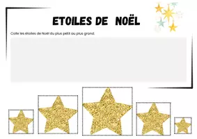 Aperçu - Apprentissages en autonomie - Plus petit au plus grand NOËL - Page de couverture