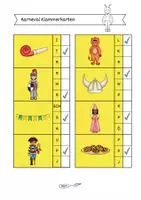 Vorschau - Spiele - Karneval/Fasching Anlautklammerkarten (+ Selbstkontrolle) - Seite 3