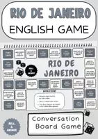 Vorschau - Spiele - Rio De Janeiro Conversation Board Game English Games 5. bis 6.Klasse - Deckblatt