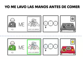 Vista previa - Hojas de trabajo - LAVADO DE MANOS ANTES Y DESPUES CON PICTOGRAMAS - página 3