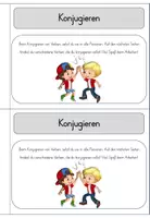 Vorschau - Arbeitsblätter - Miniheft: Verben konjugieren - Seite 2