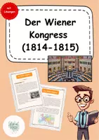 Vorschau - Arbeitsblätter - Der Wiener Kongress - Deckblatt