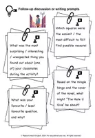 Vorschau - Arbeitsblätter - Mingle bingo: "The Hate U Give" kick-start pre-reading activity - Seite 2