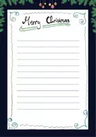 Vorschau - Mal- und Bastelvorlagen - Einen Weihnachtsbrief schreiben Klasse 2, 3, 4, 5, 6, 7, 8, 9, 10 - Seite 2