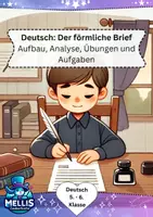 Vorschau - Unterrichtsreihen - Förmlicher Brief Klasse 5/6 - Deckblatt