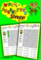 Vorschau - Arbeitsblätter - Wortsuchgitter - Suchsel „Silvester/Neujahr“ Nr. 3 - Deckblatt