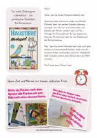 Vista previa - Unidades / Secuencias / Situaciones de Aprendizaje - Alemán Deutsch Spiel Haustiere - página 1