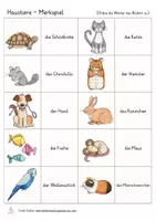 Vista previa - Unidades / Secuencias / Situaciones de Aprendizaje - Alemán Deutsch Spiel Haustiere - página 2