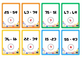 Vorschau - Spiele - Multiplikationskärtchen - Deckblatt