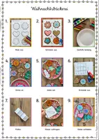Vorschau - Mal- und Bastelvorlagen - Kunst Weihnachten: Weihnachtskekse basteln | Weihnachtsbäckerei - Seite 2