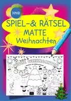 Vorschau - Arbeitsblätter - Ausmalbilder Weihnachten - Spiel- & Rätselmatte "Weihnachten" | Aufgaben für Schnelle | Ich bin fertig Aufgaben | Lückenfüller - Deckblatt