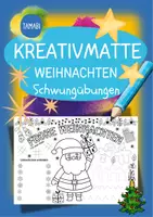 Vorschau - Arbeitsblätter - Schwungübungen Vorschule - Kreativmatte "Weihnachten" - Schwungübungen - malen & zeichnen | Vorschule | Schwungübungen Klasse 1 | Winter Kindergarten | Aufgaben für Schnelle | Ich bin fertig Aufgaben | Lückenfüller | Ausmalbilder Weihnachten - Deckblatt