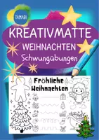 Vorschau - Arbeitsblätter - Schwungübungen Vorschule - Kreativmatte "Weihnachten" - Schwungübungen - malen & zeichnen | Vorschule | Schwungübungen Klasse 1 | Winter Kindergarten | Aufgaben für Schnelle | Ich bin fertig Aufgaben | Lückenfüller | Ausmalbilder Weihnachten - Deckblatt