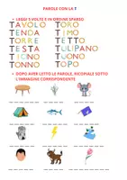 anteprima - Esercizi - LETTURA E SCRITTURA IN CLASSE PRIMA - Pagina di copertina