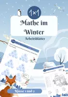 Vorschau - Arbeitsblätter - 1x1 im Winter (Klasse 1 & 2): Mathe (AB) - Deckblatt