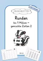 Vorschau - Arbeitsblätter - Runden im ZR 1 Million - gemischte Zahlen 2 - Deckblatt