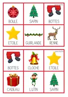 Aperçu - Apprentissages en autonomie - Loto de Noël - Page de couverture