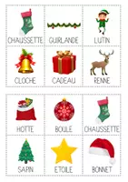 Aperçu - Apprentissages en autonomie - Loto de Noël - Page 3