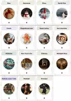 Aperçu - Jeux - Jeu de mémoire : Vocabulaire de Noël en anglais (31 cartes) - Page 2