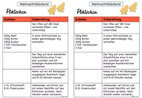 Vorschau - Unterrichtsreihen - Weihnachtliche Rezeptsammlung - Seite 3