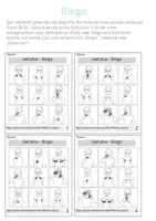 Vorschau - Spiele - Gefühle · Bingospiel · Gebärdensprache · DGS - Seite 3