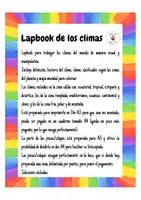 Vista previa - Juegos / Gamificación - Lapbook climas del mundo - página 1