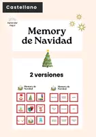 Vista previa - Juegos / Gamificación - Memory de Navidad - Portada