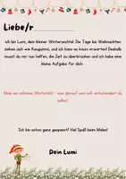 Vorschau - Arbeitsblätter - Wichtelbriefe (Klasse 3-4): Grundschule - Weihnachtsedition - Seite 1