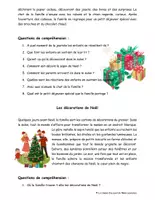 Aperçu - Feuilles d'exercices - Lectures sur le thème de Noël - Page 3